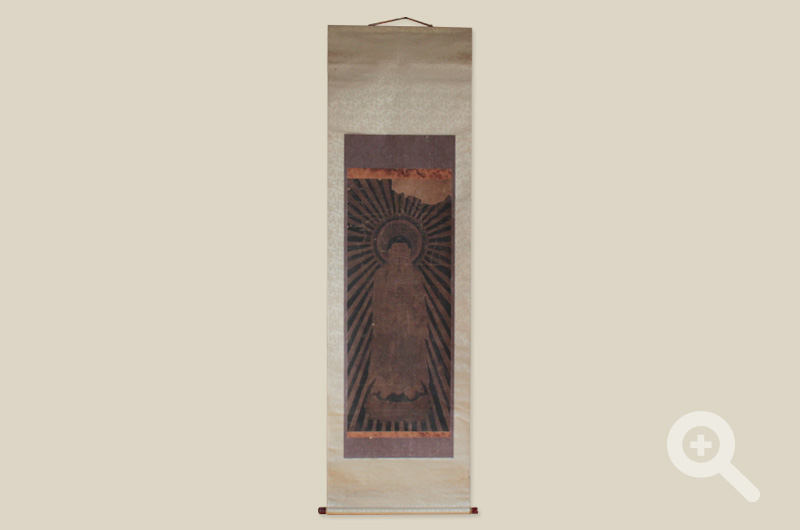 「阿弥陀如来絵像」平川市文化財